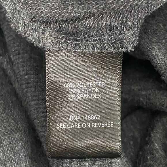 Torrid 1 Gray Cold Shoulder Sweatshirt - Picture 7 of 9